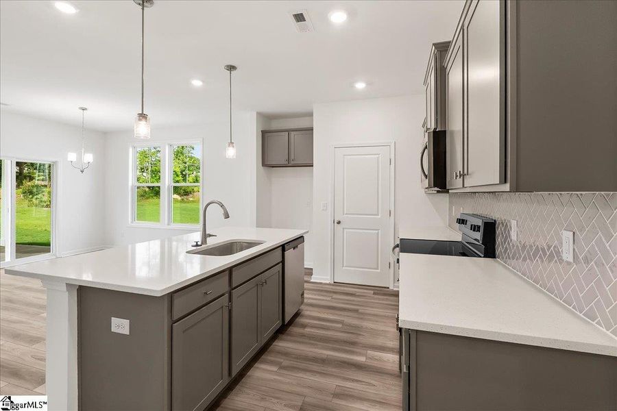 Furnished interior view inside a new home in Lynbrook, Boiling Springs (Image 6). Furnished interior view inside a new home in Lynbrook, Boiling Springs (Image 6).