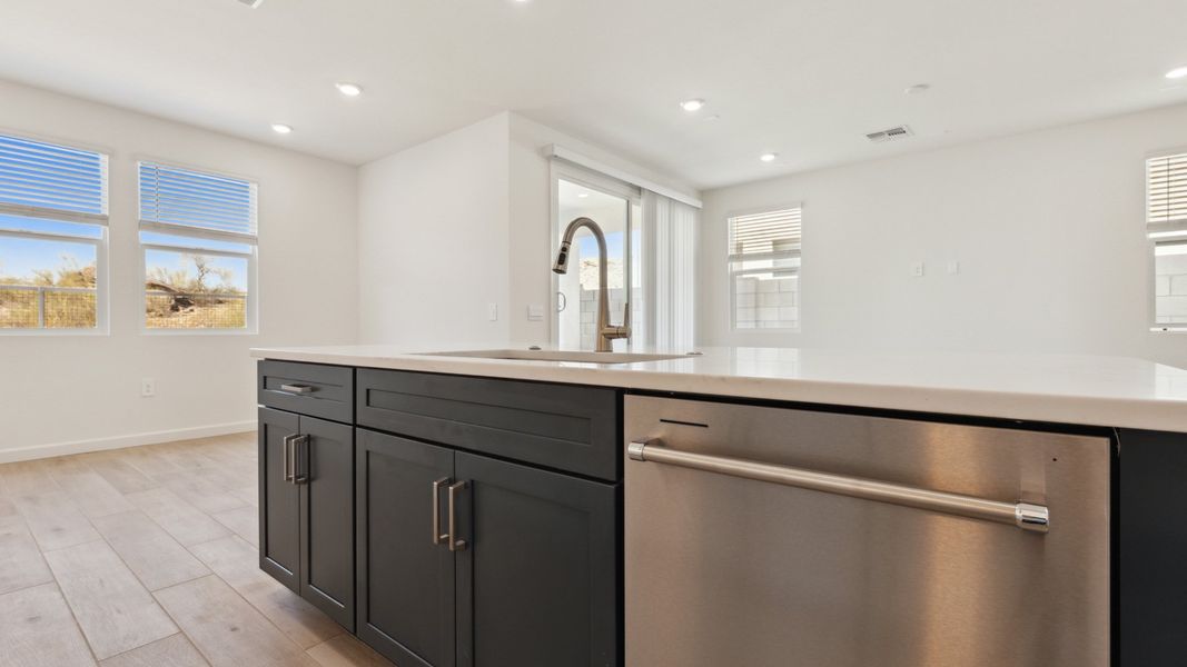 Furnished interior view inside a new home in Avance, Phoenix (Image 8).