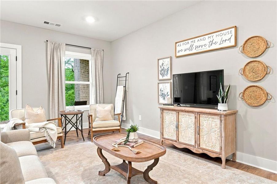 Furnished interior view inside a new home in , Ball Ground (Image 38). Furnished interior view inside a new home in , Ball Ground (Image 38).