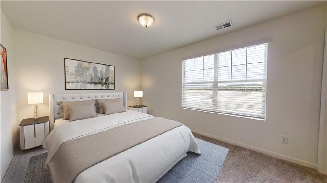 Furnished interior view inside a new home in Crescent Pointe, Carrollton (Image 4).