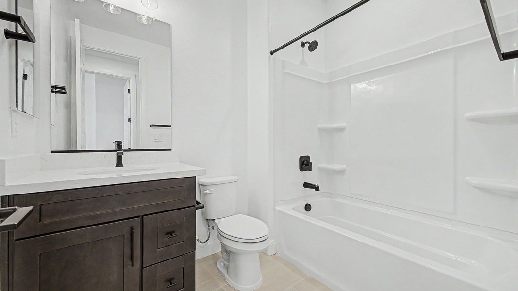 Furnished interior view inside a new home in Flora at Surprise City Center, Surprise (Image 32).