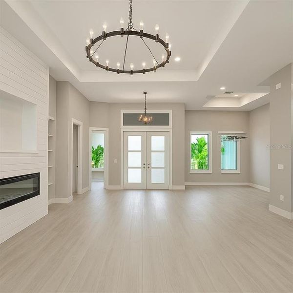 Spacious, unfurnished interior of a new home in , Rotonda West (Image 46).