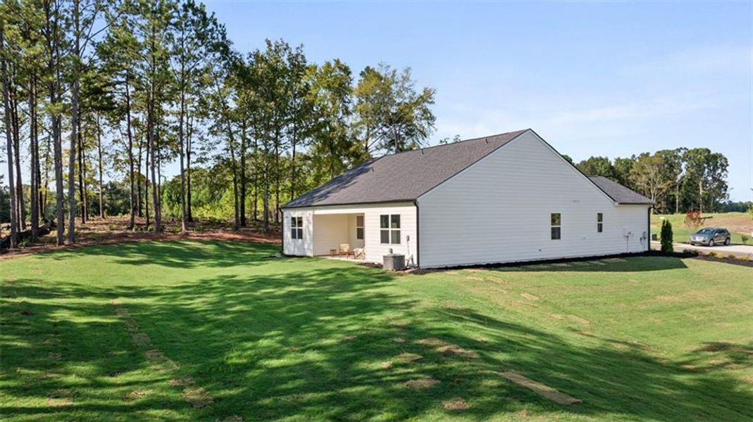 Exterior details and patio area of a home in Jackson Landing, Jefferson (Image 3).
