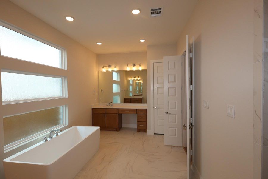 Furnished interior view inside a new home in Dunham Pointe, Cypress (Image 10).