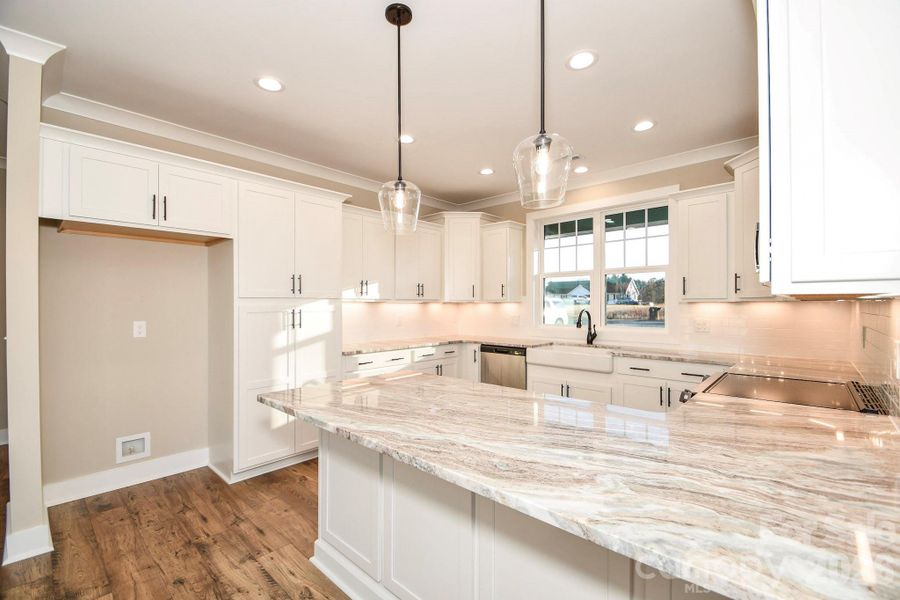 Furnished interior view inside a new home in , Wingate (Image 7).