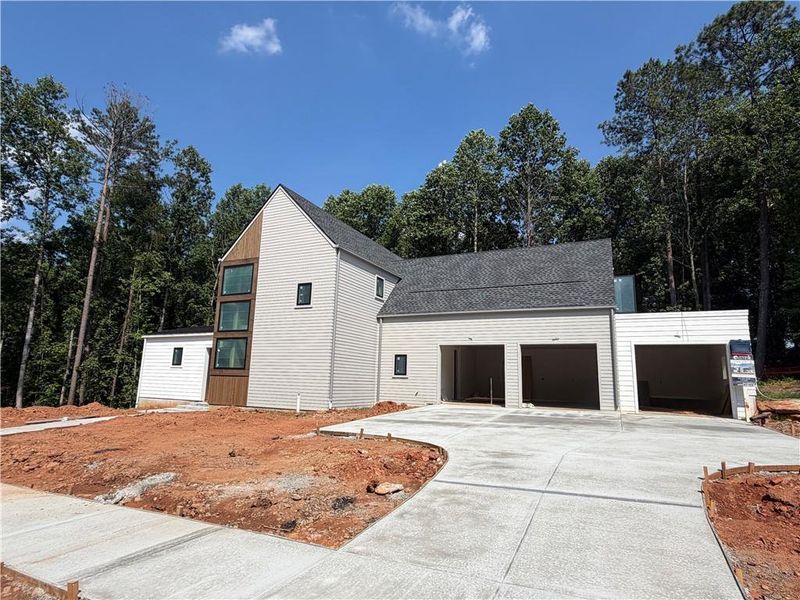In-progress construction of a new home in Aster, Roswell, GA (Image 63). In-progress construction of a new home in Aster, Roswell, GA (Image 63).