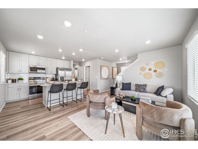 Furnished interior view inside a new home in , Johnstown (Image 26). Furnished interior view inside a new home in , Johnstown (Image 26).