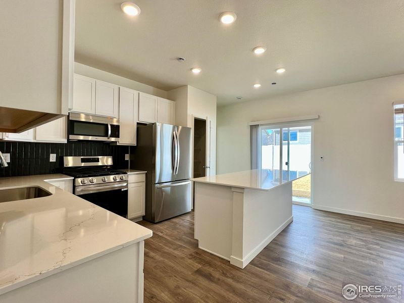 Furnished interior view inside a new home in Union Colony West, Greeley (Image 9).