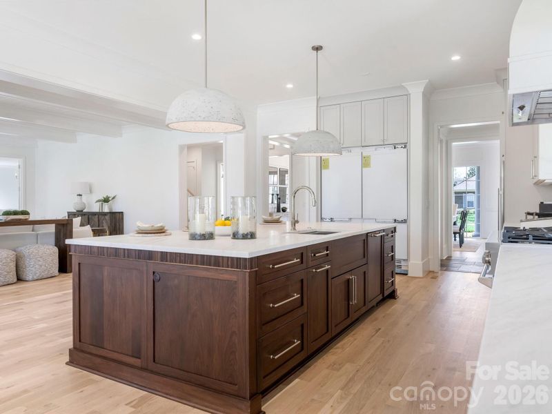 Furnished interior view inside a new home in , Charlotte (Image 30).