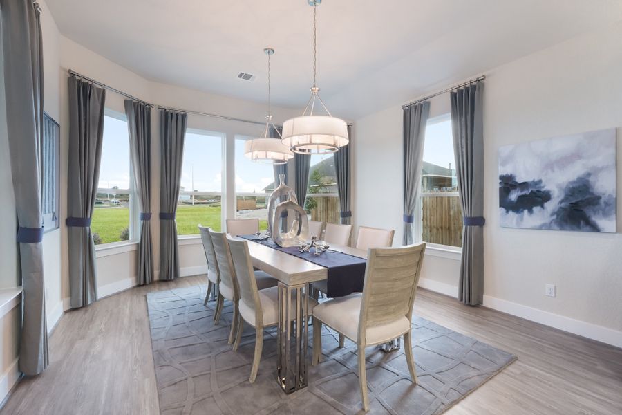 Furnished interior view inside a new home in Veramendi, New Braunfels (Image 4). Furnished interior view inside a new home in Veramendi, New Braunfels (Image 4).