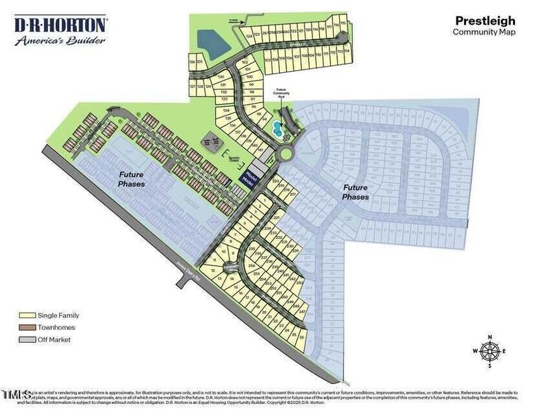 Prestleigh Site Map