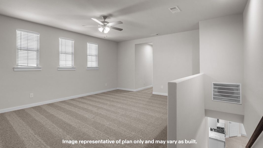 Spacious, unfurnished interior of a new home in Northwest Passage, Midland (Image 20).