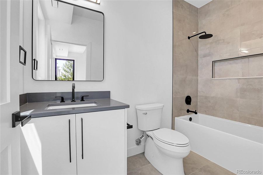 Furnished interior view inside a new home in , Denver (Image 8).