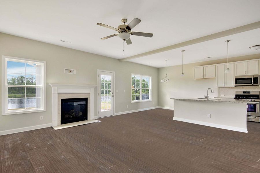 Image 121 representing the Clayton by Caviness & Cates Communities in Bartlett Manor, Youngsville, NC.