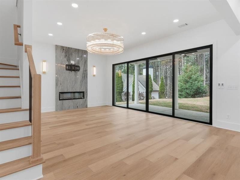 Spacious, unfurnished interior of a new home in , Canton (Image 51).