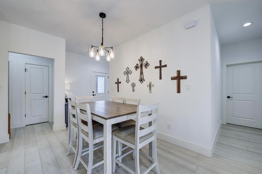 Furnished interior view inside a new home in , Granbury (Image 18).