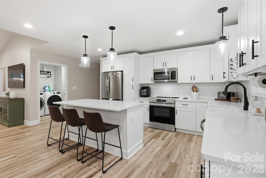 Furnished interior view inside a new home in , Crouse (Image 40).