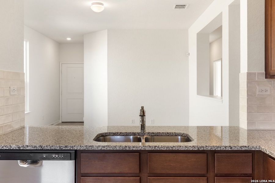 Close-up of interior finishes inside a home in Woodside Farms, Seguin (Image 12).