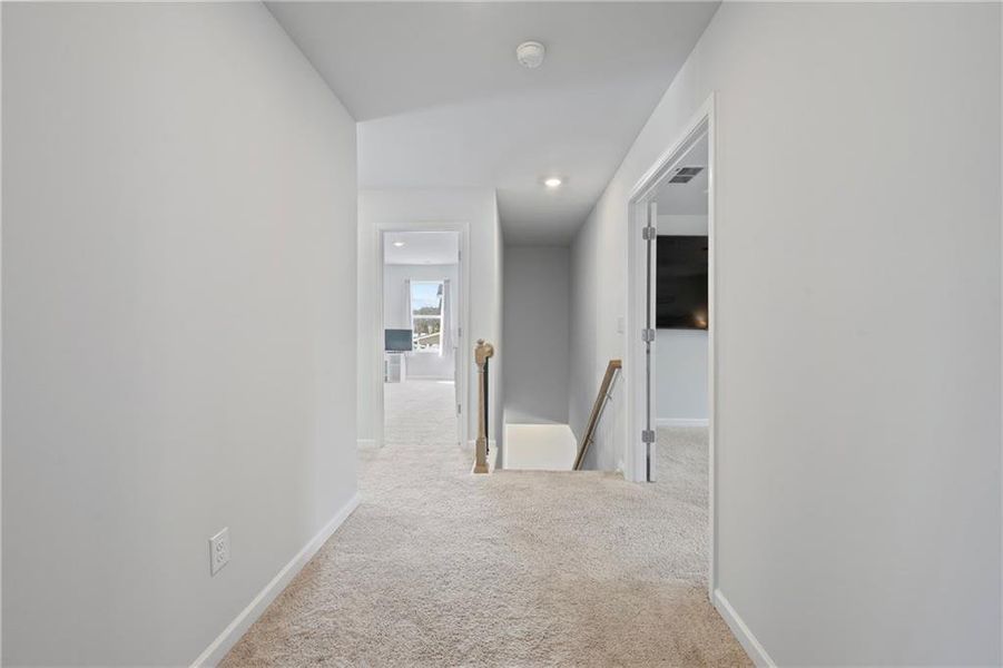Spacious, unfurnished interior of a new home in Stephen's Landing, Loganville (Image 47). Spacious, unfurnished interior of a new home in Stephen's Landing, Loganville (Image 47).