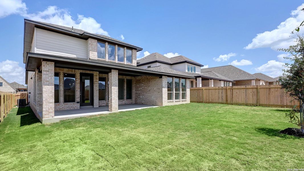 Exterior details and patio area of a home in Kallison Ranch, San Antonio (Image 20). Exterior details and patio area of a home in Kallison Ranch, San Antonio (Image 20).