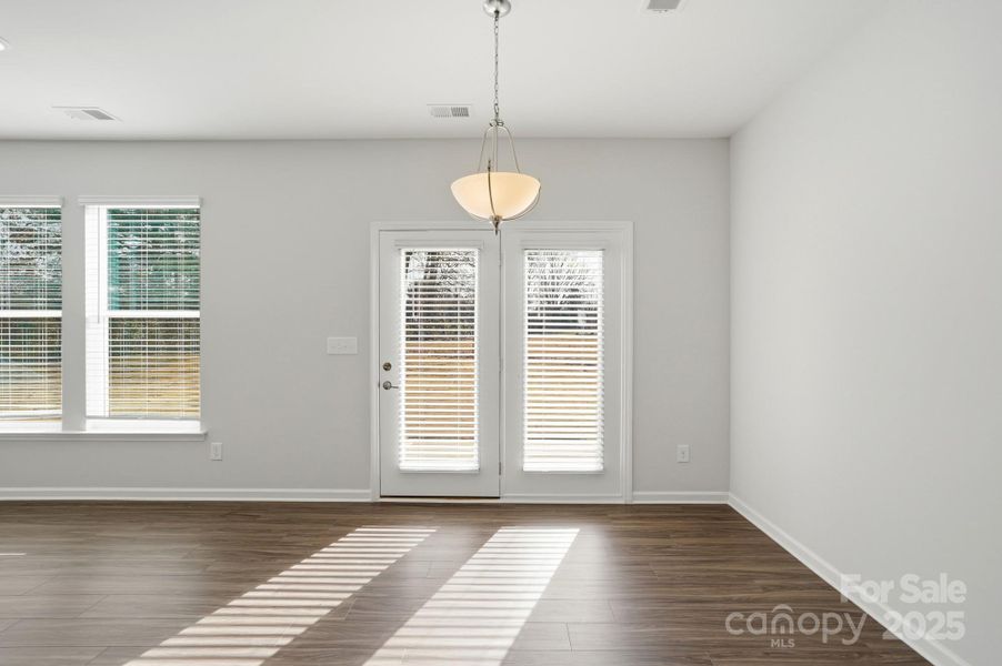 Spacious, unfurnished interior of a new home in Villas at Prestwick, Mooresville (Image 21).