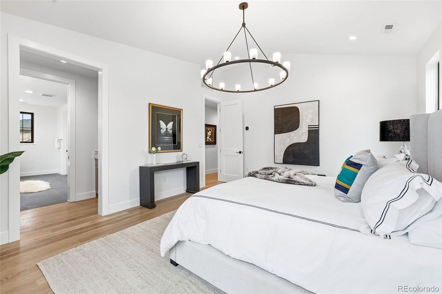 Furnished interior view inside a new home in , Denver (Image 31). Furnished interior view inside a new home in , Denver (Image 31).