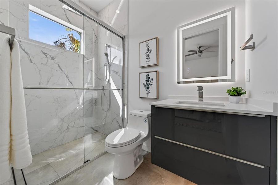 Furnished interior view inside a new home in , Sarasota (Image 18).