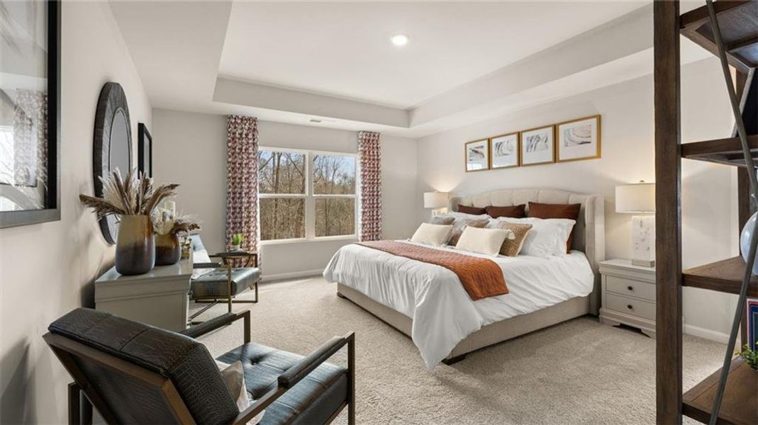 Furnished interior view inside a new home in Echo Glen, Stockbridge (Image 4). Furnished interior view inside a new home in Echo Glen, Stockbridge (Image 4).