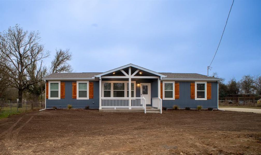 Exterior details and patio area of a home in , Groesbeck (Image 17). Exterior details and patio area of a home in , Groesbeck (Image 17).