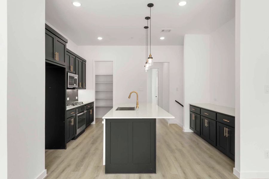 Kitchen featuring the Noir Collection