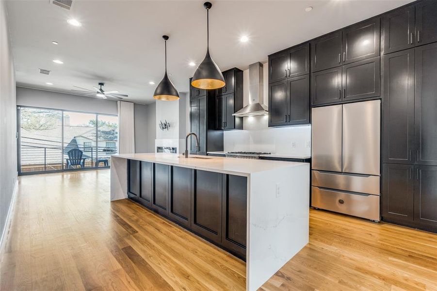 Furnished interior view inside a new home in , Dallas (Image 10).