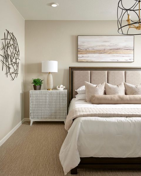 Representative furnished interior of a home built from the 1 by Tri Pointe Homes in Sugar Mill Village, Longmont (Image 9).