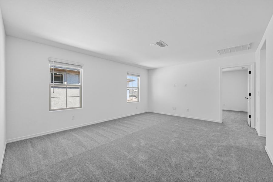 Spacious, unfurnished interior of a new home in La Mira, Mesa (Image 18). Spacious, unfurnished interior of a new home in La Mira, Mesa (Image 18).