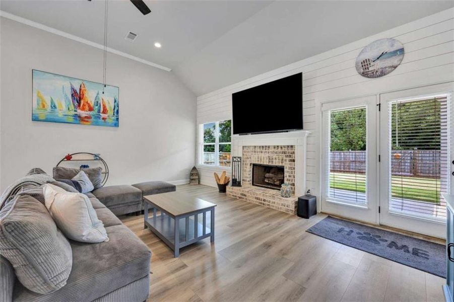 Furnished interior view inside a new home in , Monroe (Image 14).
