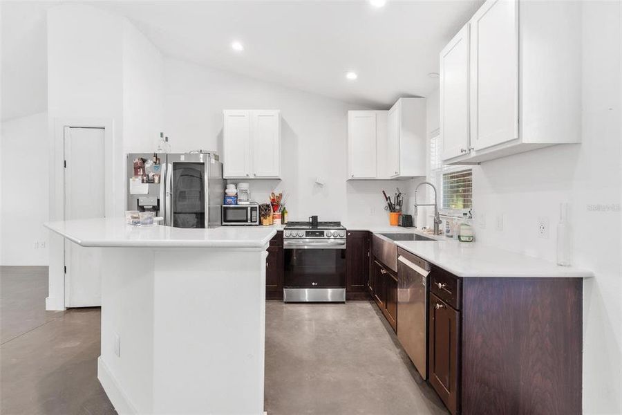 Kitchen with Plenty of Storage