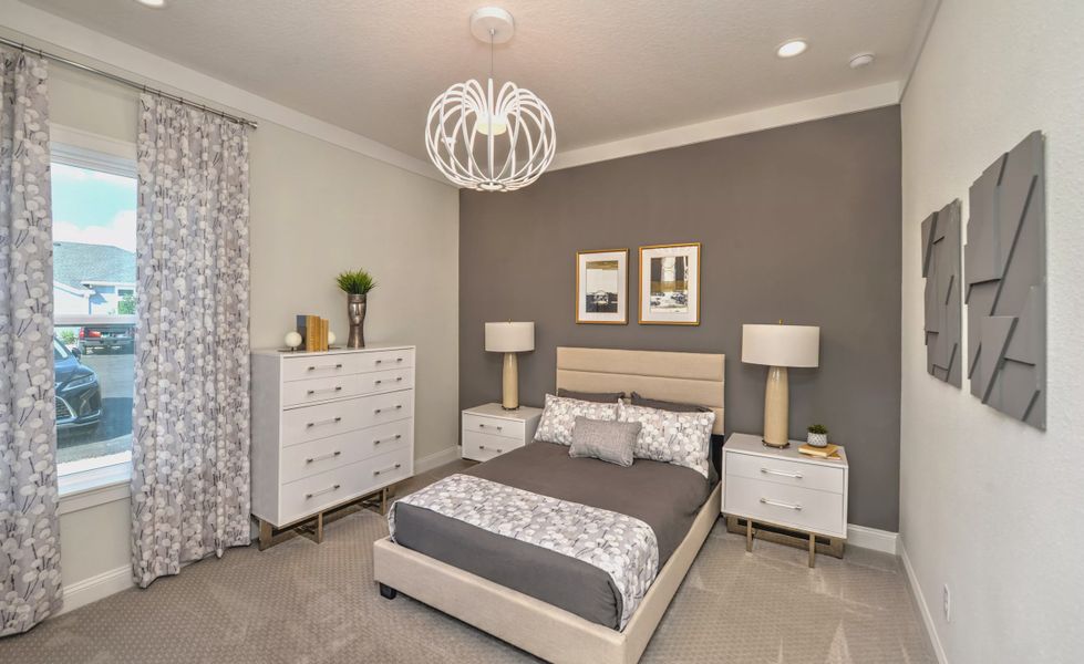 Furnished interior view inside a new home in Seven Pines, Jacksonville (Image 9). Furnished interior view inside a new home in Seven Pines, Jacksonville (Image 9).