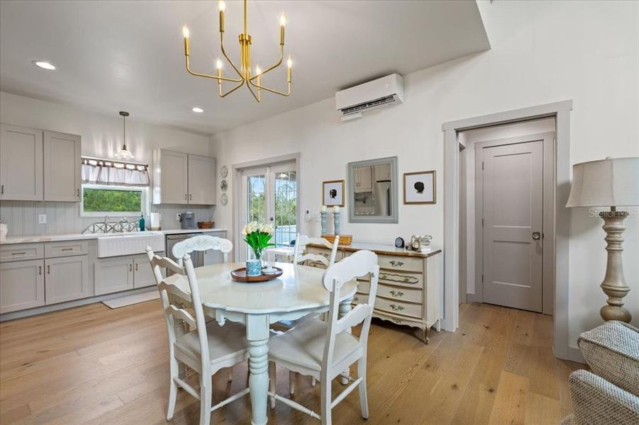 Furnished interior view inside a new home in , Cedar Key (Image 9).