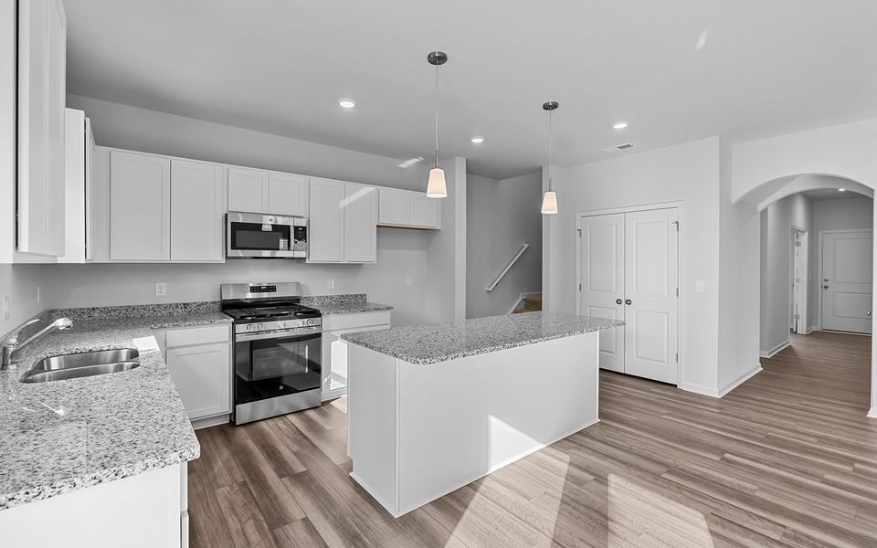 Furnished interior view inside a new home in Bell West, Kernersville (Image 7).