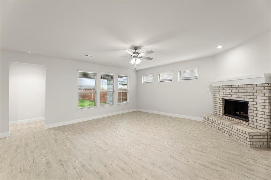 Spacious, unfurnished interior of a new home in Mercer Meadows, Royse City (Image 29). Spacious, unfurnished interior of a new home in Mercer Meadows, Royse City (Image 29).