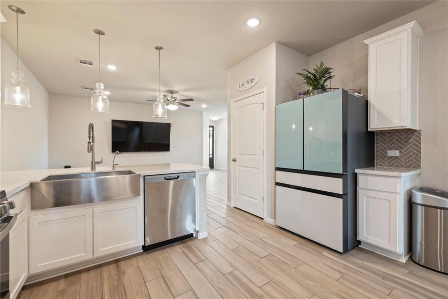 Furnished interior view inside a new home in , Pasadena (Image 16).