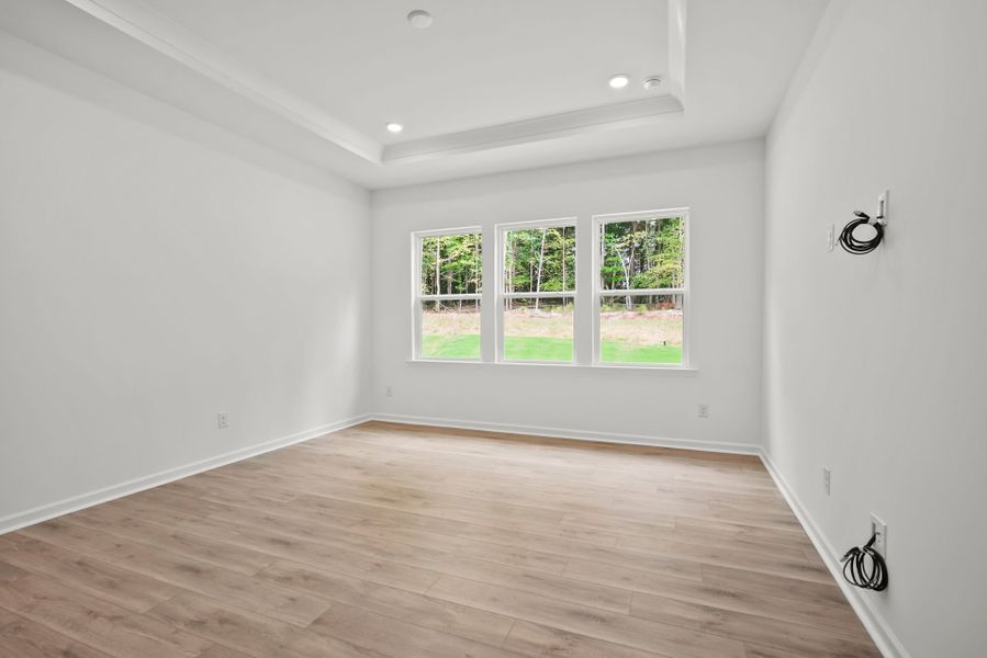 Spacious, unfurnished interior of a new home in Michaux Gardens, Belmont (Image 22).
