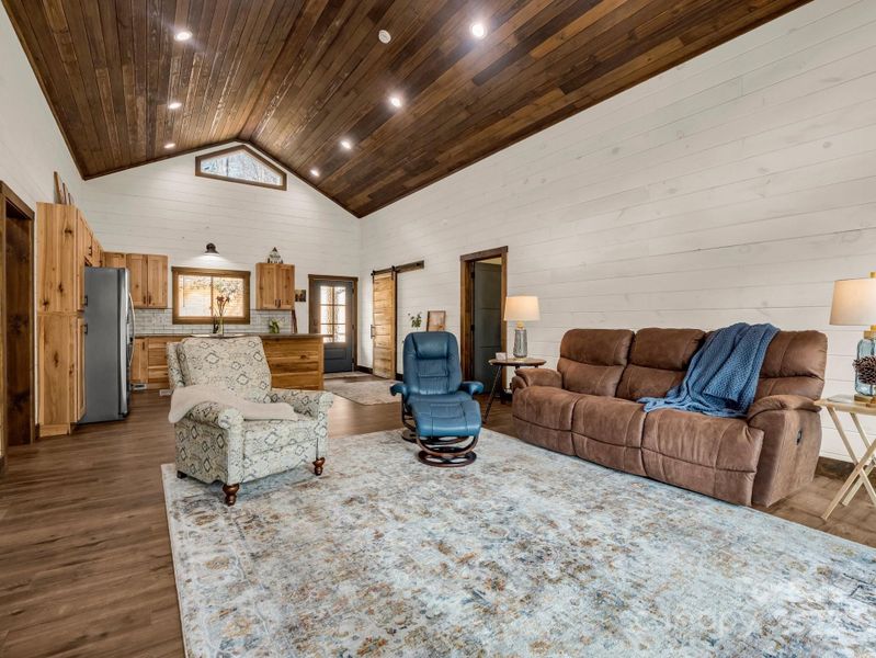 Furnished interior view inside a new home in , Hendersonville (Image 16).