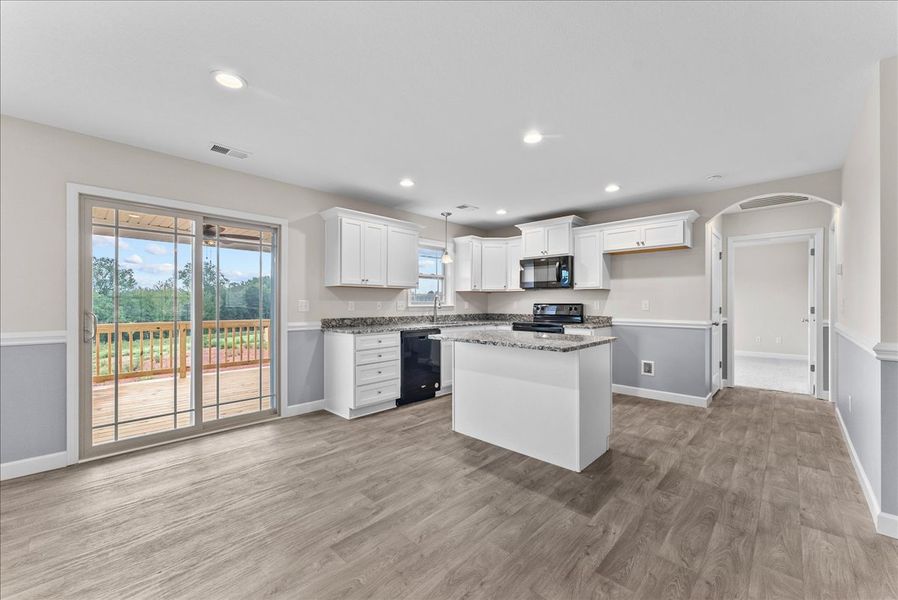 Representative furnished interior of a home built from the Startex by Enchanted Homes in Lonesome Dove, San Antonio (Image 7).