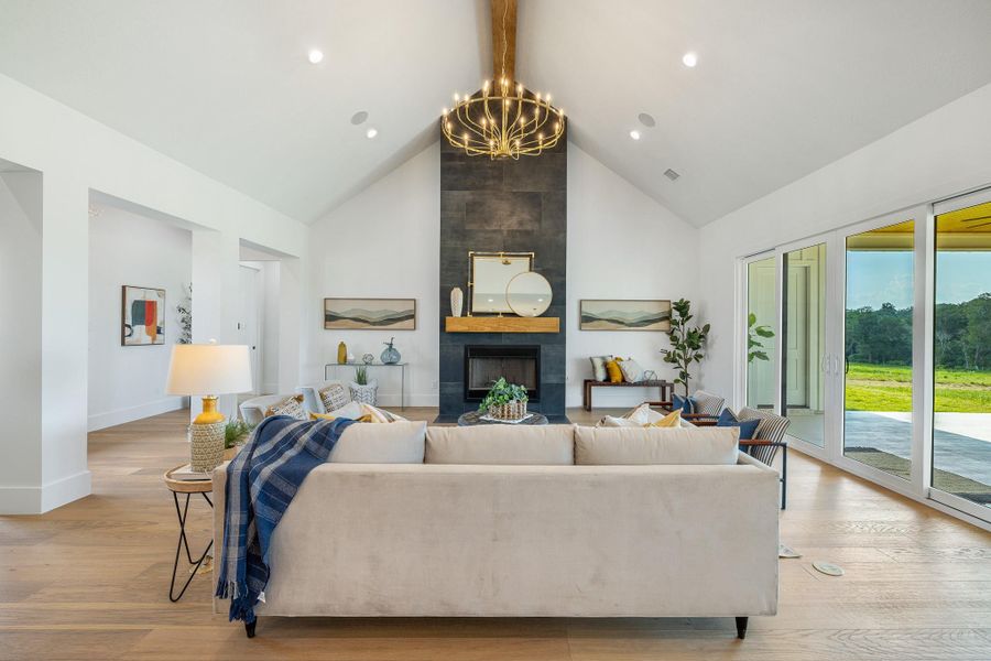 Furnished interior view inside a new home in , Chappell Hill (Image 10).