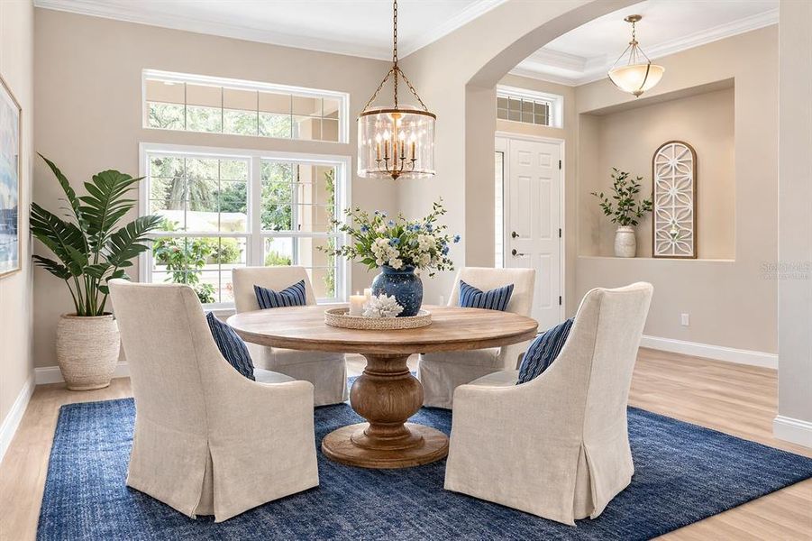 Furnished interior view inside a new home in , Palm Coast (Image 7).