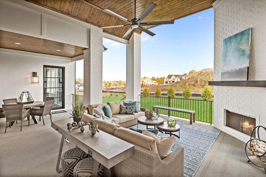 The Elmsdale Covered Porch The Elmsdale Covered Porch