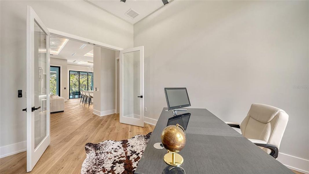 Furnished interior view inside a new home in , Sarasota (Image 18).