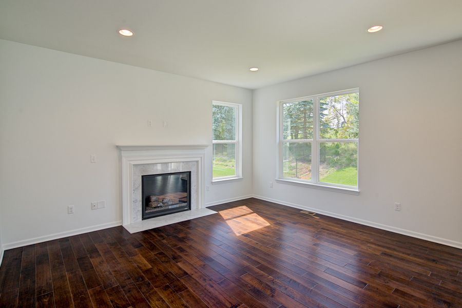 Representative unfurnished interior of a home built from the The Kettering by Norfolk Homes in Preserve at Magnolia Park, Jackson (Image 55).