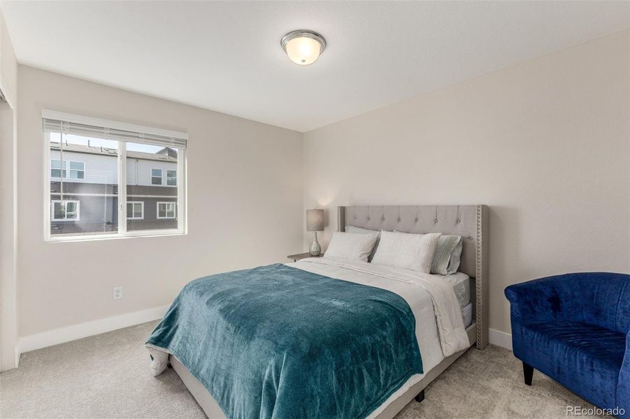 2nd Upper Level Bedroom | South facing 2nd Upper Level Bedroom | South facing