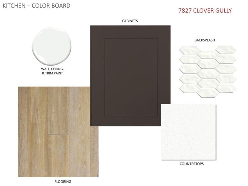 Sample of building materials used in homes in 40' Traditional Homes at Elyson, Katy (Image 2).